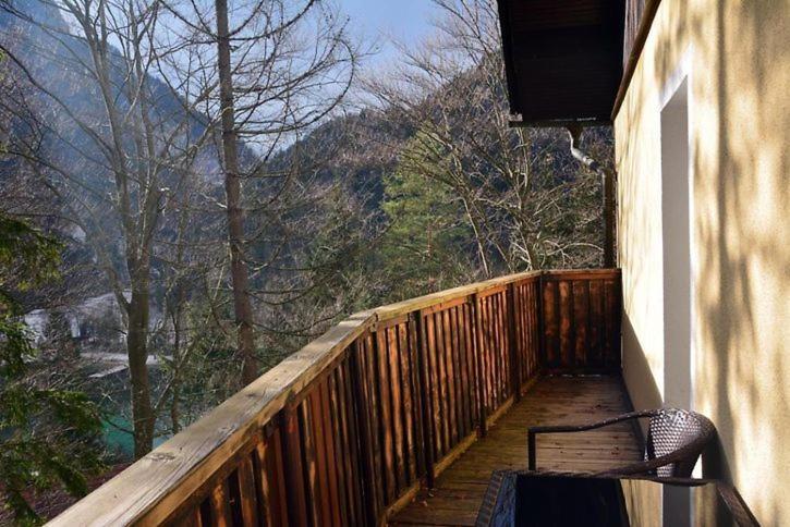 Rooms Barovc By The Lake Jasna Kranjska Gora Exterior foto A balcony